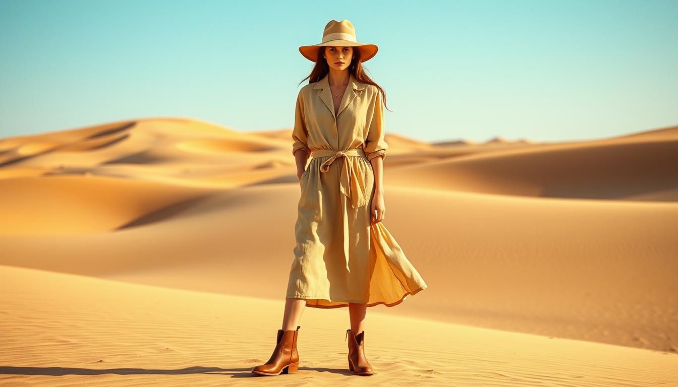 Which dress is best for desert safari?