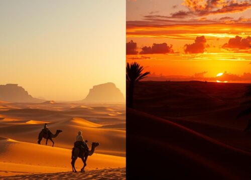 Which is better, morning or evening desert safari?