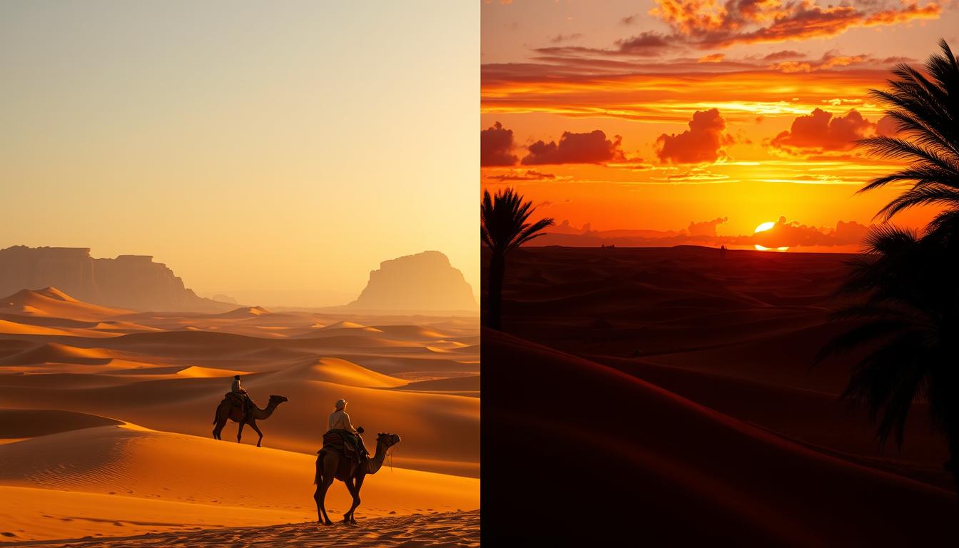 Which is better, morning or evening desert safari?