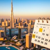 Which month is cheapest for Dubai?