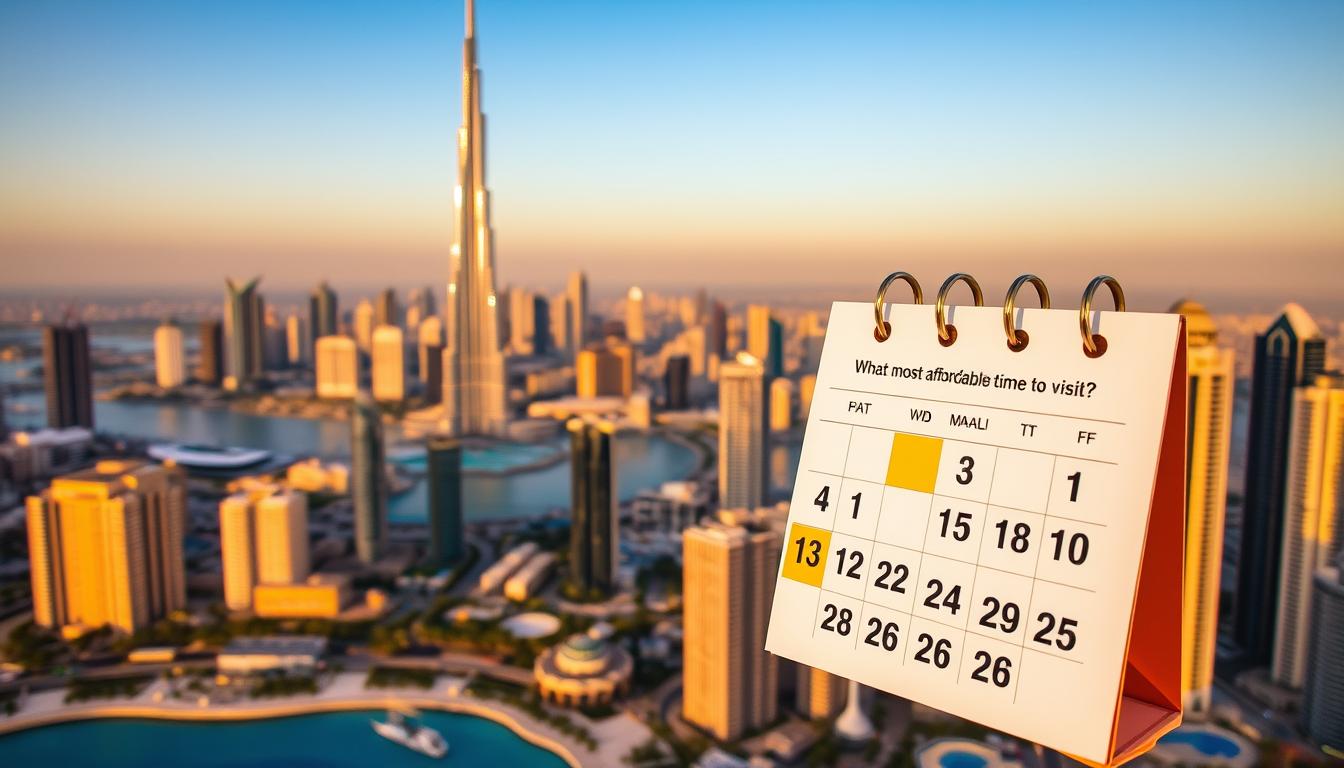 Which month is cheapest for Dubai?