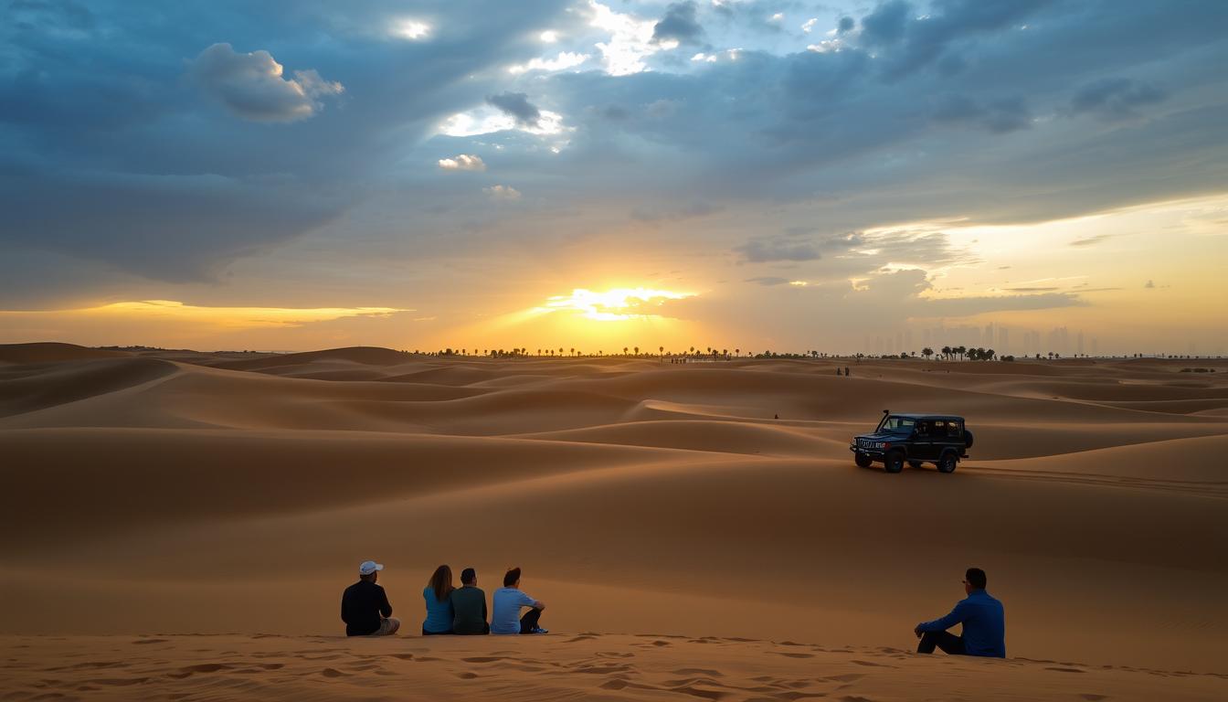 Which time is best for desert safari in Dubai?