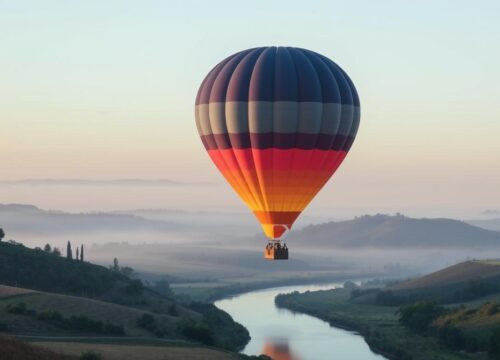 Why do hot air balloons only fly in the morning?
