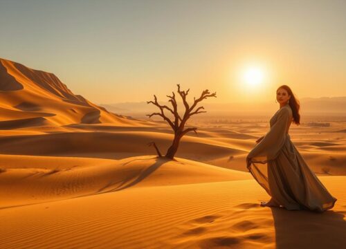 Stunning Dubai Desert Photoshoot Ideas