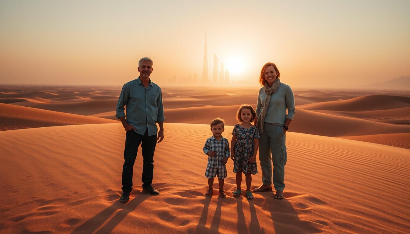 Family Desert Photography Dubai