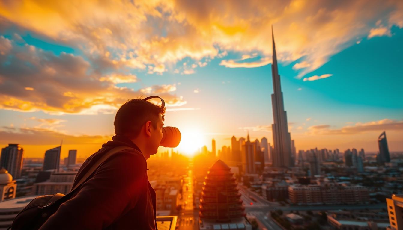 Golden Hour Photoshoot Dubai