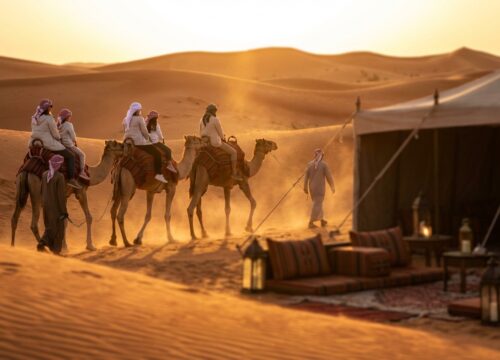 Camel Trekking Sharjah Sunset Journey 2026 Families