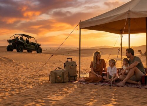 Is My Honest AED 120 Evening Safari Sharjah in Al Badayer Safe for 2 Kids